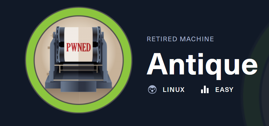 Antique Write-Up